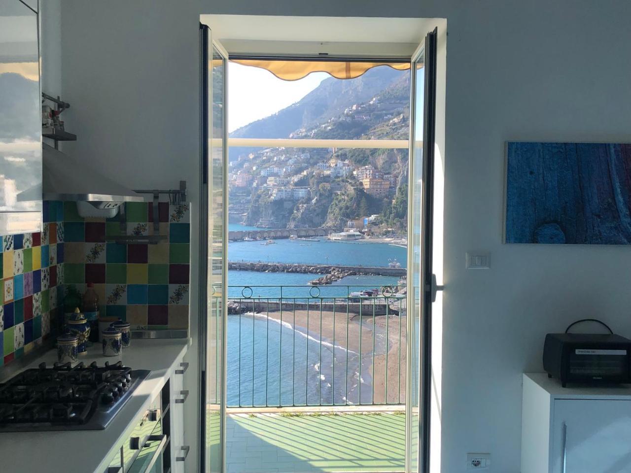 Casa La Voce Del Mare Villa Amalfi Eksteriør billede